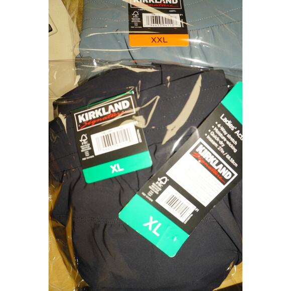 Kirkland Signature Ladies’ Active Ankle Pants Black & GRAY Size XL XXL Stretch - Picture 5 of 5